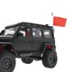 thumbnail image 4 of Antena decorativa para coche RC con bandera para WPL B24 B24K, accesorios de bricolaje, camiones, coches de hobby rojo, 4 of 9
