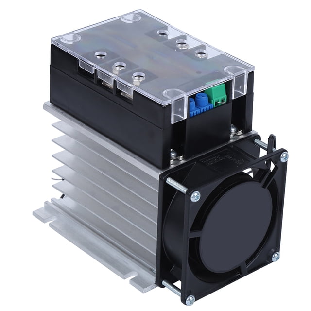 Single-Phase Motor Start Module, Motor Controller, Fan Vehicle Ordinary Single-phase Motor For Water Pump Module + Radiator