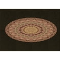 thumbnail image 1 of Ahgly Company Indoor Rectangle Patterned Sienna Brown Area Rugs, 7' x 10', 1 of 6