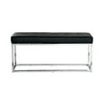 thumbnail image 2 of Heavenly Collection Banc en Cuir Noir, 2 of 3