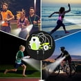 NIBOLOG LED Reflective Running Vest Light High Brightness UltraLight