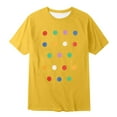 thumbnail image 3 of Shadoumai Toddler T Shirts Girls 3t Letter Print O Neck Shirt Short Sleeve Tee for Toddler Comfy Vacation Tops Flower Girl Shirt Toddler, 3 of 3
