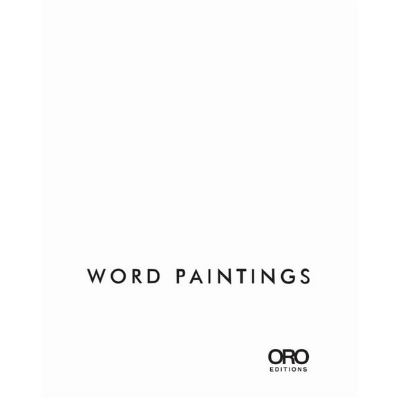 Word Paintings, (Hardcover)