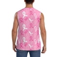 thumbnail image 4 of Haiem Men's Breast Cancer Awareness (3) Print Tank Tops Summer Sleeveless Cut Off Workout T-Shirts Fitness Vest Athletic Undershirts-Small, 4 of 8