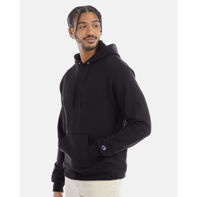 Champion Sweat à Capuche Powerblend pour Hommes, TG, Vert Émeraude