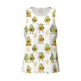 thumbnail image 3 of Haiem Lovely Avocado Men Workout Tank Top Gym Bodybuilding Sleeveless Muscle T Shirts Athletic Tank Breathable Workout Shirt-X-Large, 3 of 8