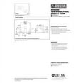 thumbnail image 2 of Delta T2705 Roman Tub Trim, Chrome (Valve sold separately), 2 of 4