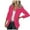 Hot Pink, variant on Htigea 2025 Fall Savingss Casual Business Blazers Jackets for Women Dressy Long Sleeve Cardigan Coat with Pockets Solid Color Slim Lapel Outwear Fall Winter Work Office Blazer Jacket