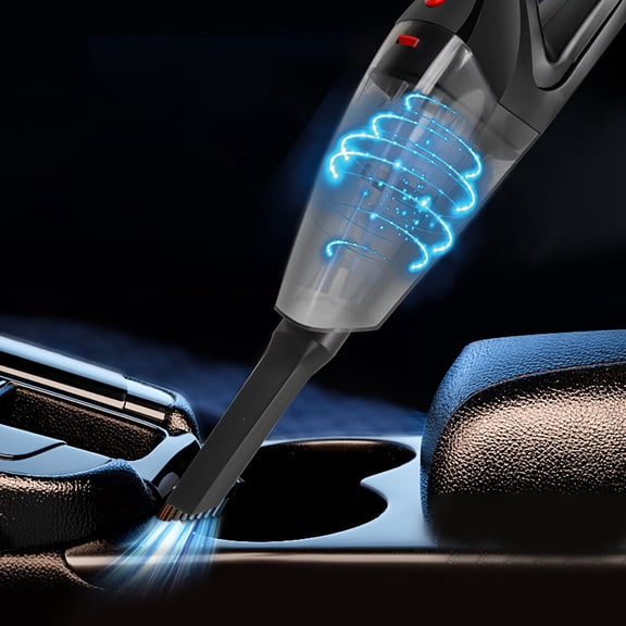 PBAZIH Wireless Car Vacuum Cleaner with Dual-Use Functionality, High-Suction Handheld Vacuum, Portable and Powerful for Car and Home Cleaning, Cordless, Rechargeable and Lightweight