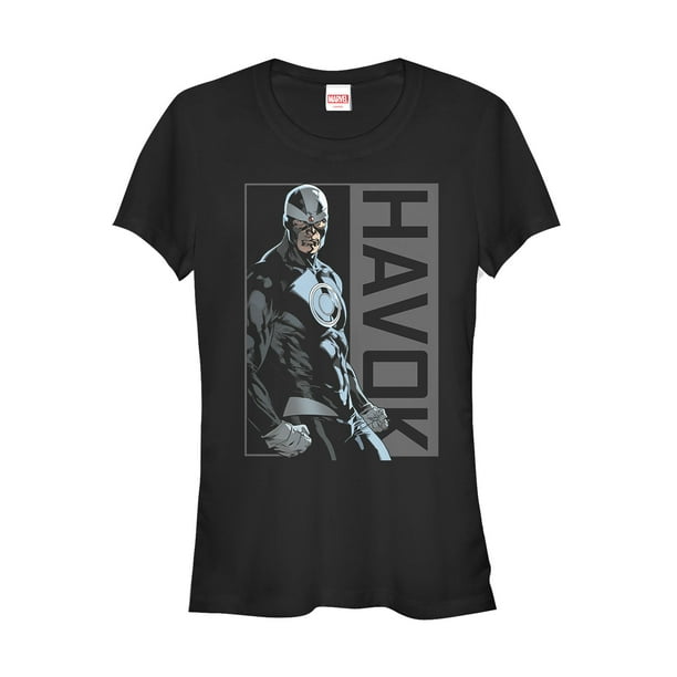 Marvel Junior S Marvel X Men Havok Portrait Graphic Tee Black Large Walmart Com Walmart Com