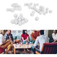 thumbnail image 3 of HUGFEGWE DIY 50PCS Blank Six Sided Dice Dice Cubes for Endless Possibilities and Enhanced Gameplay Great for Math Teaching and Learning Plastic 0.6in Dice for Game Nights (White) CJB91-50006, 3 of 9