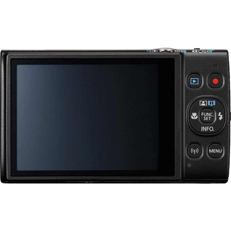 Canon, Digital Camera, 20.2MP, 12x Zoom, Black, Wi-Fi, Full HD