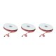 thumbnail image 3 of Inteprter Cinta de poliéster ampliamente para manualidades de bricolaje Cintas prácticas fáciles de usar y de moda para envolver regalos rojo Type1 NO1, 3 of 6