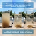 thumbnail image 3 of P&G Purifier of Water Portable Purification Packets, Emergency Drinking Powder for Camping, Hiking, Backpacking, and Travel (240 pack), 3 of 6