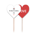 thumbnail image 1 of Palillos de dientes bandera etiqueta de amor Unbranded Fukuyama Japaness, 1 of 4