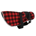 thumbnail image 1 of Abrigo para perros, impermeable, resistente al viento, reflectante, chaqueta cálida de invierno con entramado para perros pequeños, medianos y grandes, 1 of 12
