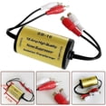 thumbnail image 2 of Rca Audio Noise Filter Suppressor Ground Loop Isolator For Car And Home Stereo, 2 of 9