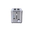 thumbnail image 3 of Toastmaster 2-Slice Toaster, Stainless Steel with Lever and Dial Controls, Extra Wide Slots, 900W – OPEN BOX – Tested & Guaranteed, 3 of 8