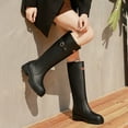 thumbnail image 5 of Rain Boots for Women, Anti-Slip Rubber Boots Waterproof Garden Muck Boots Durable Slip Resistant, Tall Water Shoes Comfort Fishing Boot Knee High Work, 5 of 6