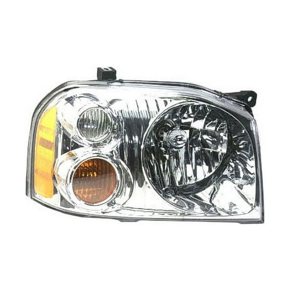 Right Passenger Side Headlight Assembly - Compatible with 2001 - 2004 Nissan Frontier 2002 2003