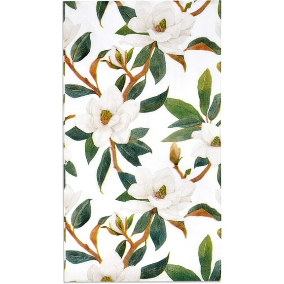Gift Boutique Magnolia Floral Disposable Paper Napkins