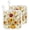 Beige, variant on Sunflower Pumpkins Fall Pot Holders for Kitchen Heatproof Potholder, 2 Pack Rustic Thanksgiving Botanical Hot Pads Multipurpose Oven Pads Terry Cloth Potholders Trivet for Cooking and Baking
