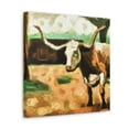thumbnail image 5 of "Texas Longhorns Roam Free" - Canvas, 5 of 25