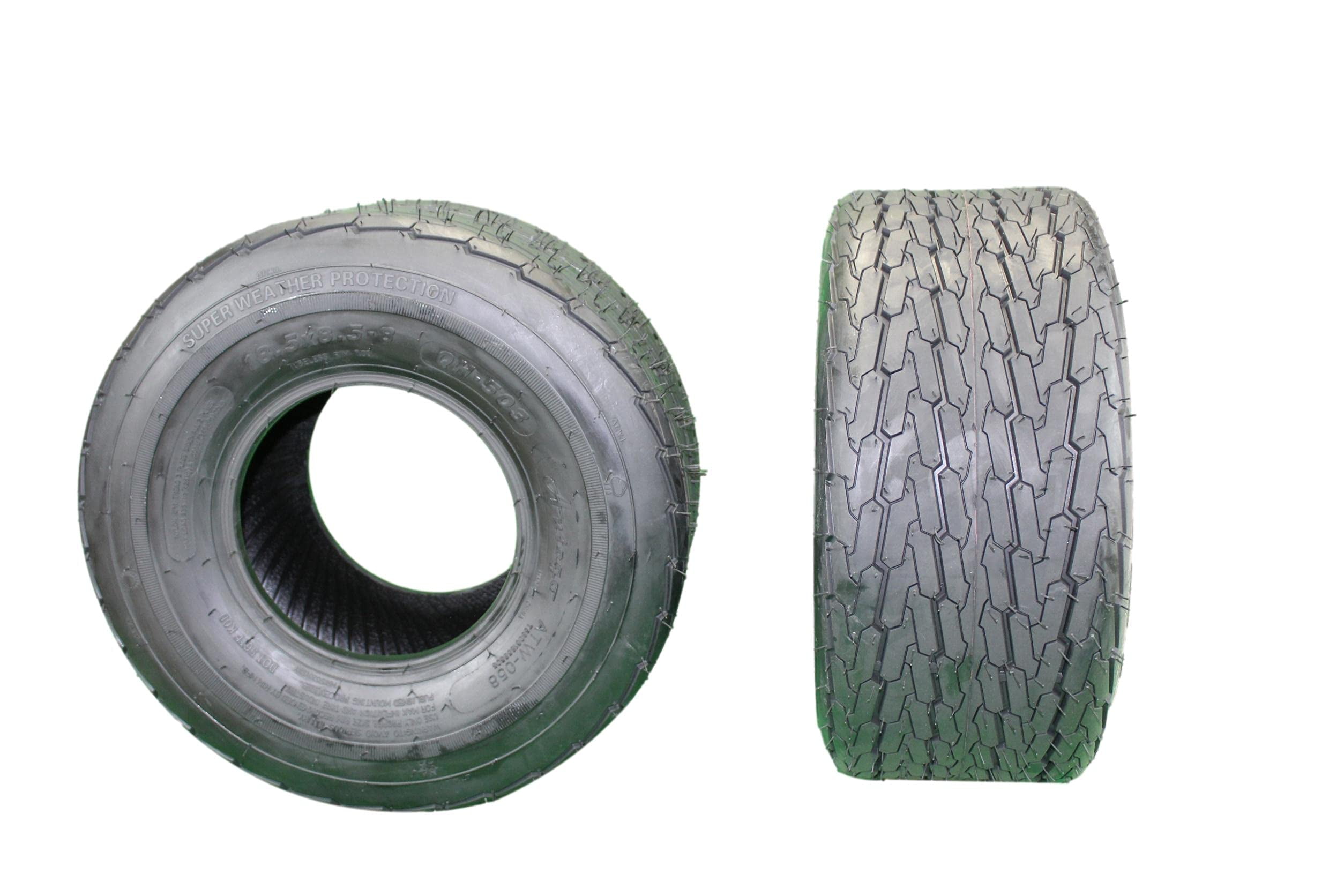 Antego Tire and Wheel SET OF 2 ANTEGO TRAILER HWY Trailer Tire 18.5X8