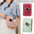 thumbnail image 2 of Petit Sac à Bandoulière pour Cellulaire pour Femmes Mode Simple Porte-Cartes Portefeuille Neuf, 2 of 9