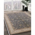 thumbnail image 3 of Ahgly Company Machine Washable Indoor Square Industrial Modern Sandstone Brown Area Rugs, 3' Square, 3 of 7