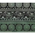 thumbnail image 5 of oneOone Cotton Flex Black Fabric Block Sewing Craft Projects Fabric Prints By Yard 40 Inch Wide-K6, 5 of 5