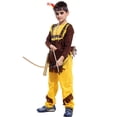 thumbnail image 1 of Purim Boy-Disfraz de cazador de hombre de las cavernas, mono de la semana del libro nativo de la jungla, disfraz de carnaval, vestido de fiesta elegante de Halloween, 1 of 5