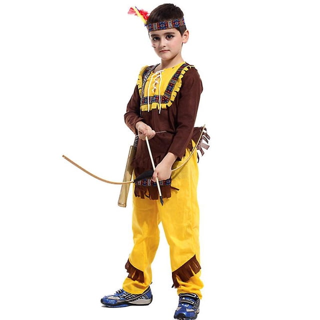 Purim Boy-Disfraz de cazador de hombre de las cavernas, mono de la semana del libro nativo de la jungla, disfraz de carnaval, vestido de fiesta elegante de Halloween