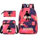 thumbnail image 1 of Doors Roblox mochila escolar de tres piezas estampada, transpirable, práctica, bolsa de lona de gran capacidad, aligeramiento de hombros con cremallera, 1 of 4