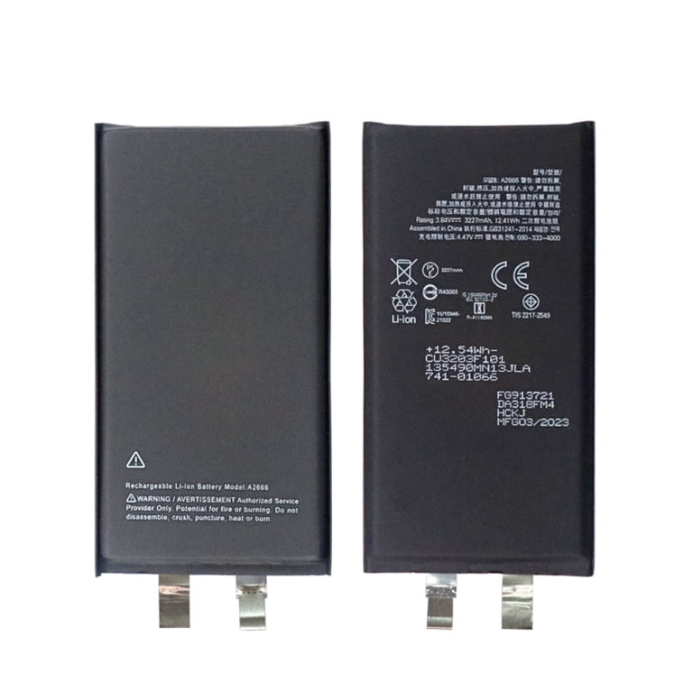 KIQ 3.84V 3227 mAh Li-Ion Replacement Battery Core for iPhone 13