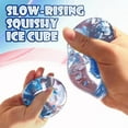 thumbnail image 2 of [3 Pack] TJS Squishy Ice Cube Stress Balls, Funny Fidget Sensory Squishy Ice Toy Squishy Snowflake Balls Anxiety Relief Calming Toys for Kids and Adults, 2 of 7