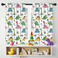 thumbnail image 5 of Blackout Kids Curtains,Dinosaur with ROAR Pattern Childrens Insulated Curtains Set Of 2,Bedroom Essentials,Toddler Room Decor 42"x54", 5 of 5