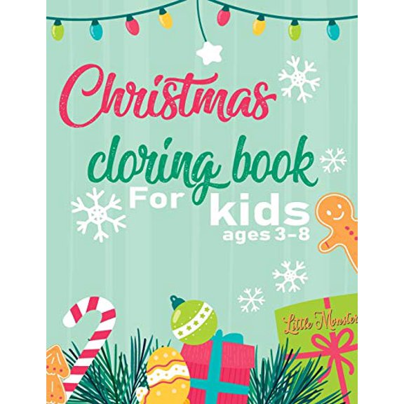 Christmas colouring books: For kids   toddlers - activity books for preschooler - coloring book for Boys, Girls, Fun, . book for kids ages 2-4 4-8| Christmas edition| Christmas gift  Paperback  Perf