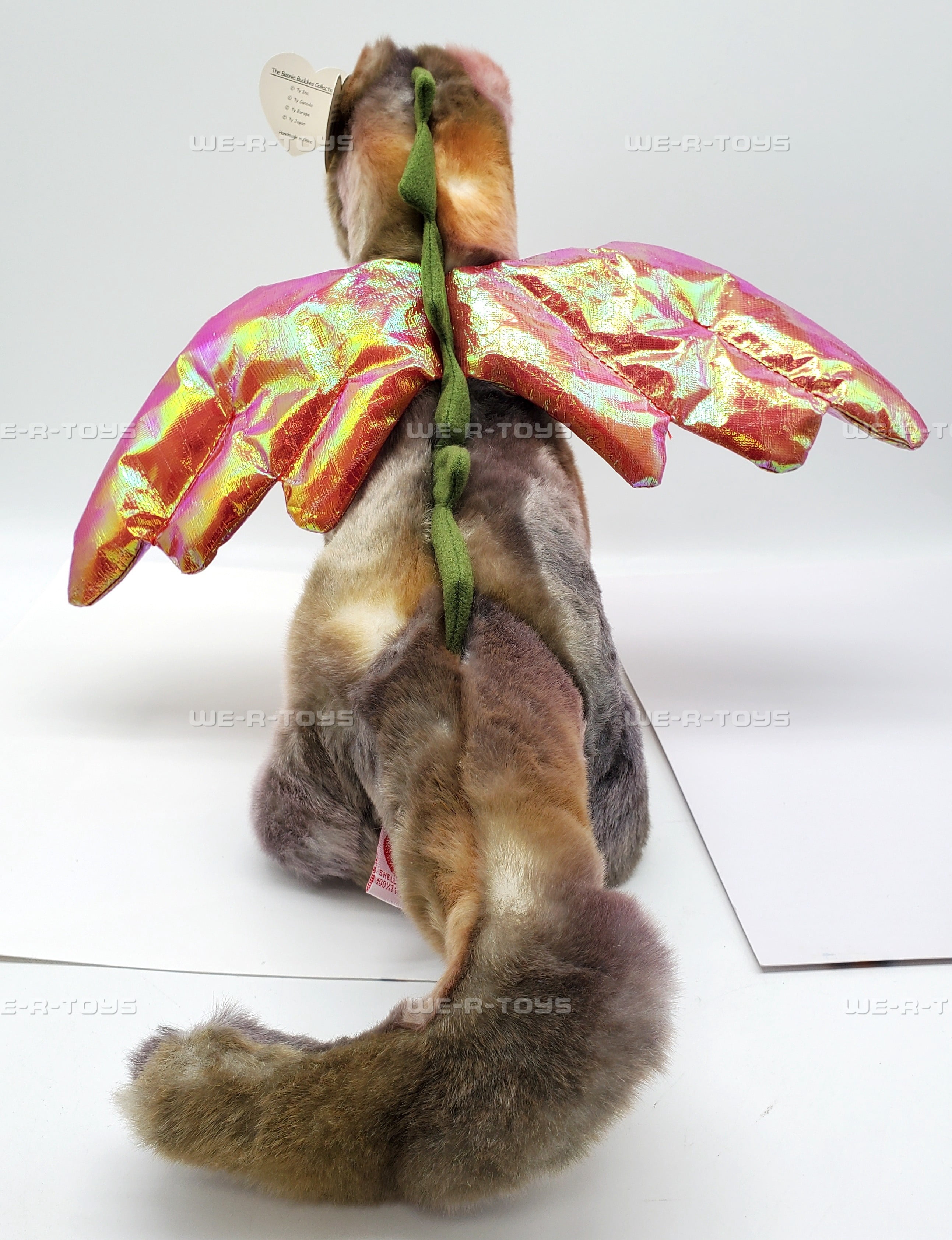 Ty Buddy Toy: Scorch the Dragon Stuffed Animal with Mint Tags