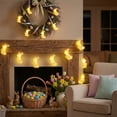 thumbnail image 4 of Wooowa Easter Festival Bunny Carrot Pattern LED Mini String Lights, for Home Scene Layout Ambient Lighting and Festival Decoration, 4 of 6