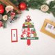 thumbnail image 5 of Adornos Navideños Árbol De Navidad Miniatura Para Escritorio Adornos De Madera Decoración Festiva, 5 of 6