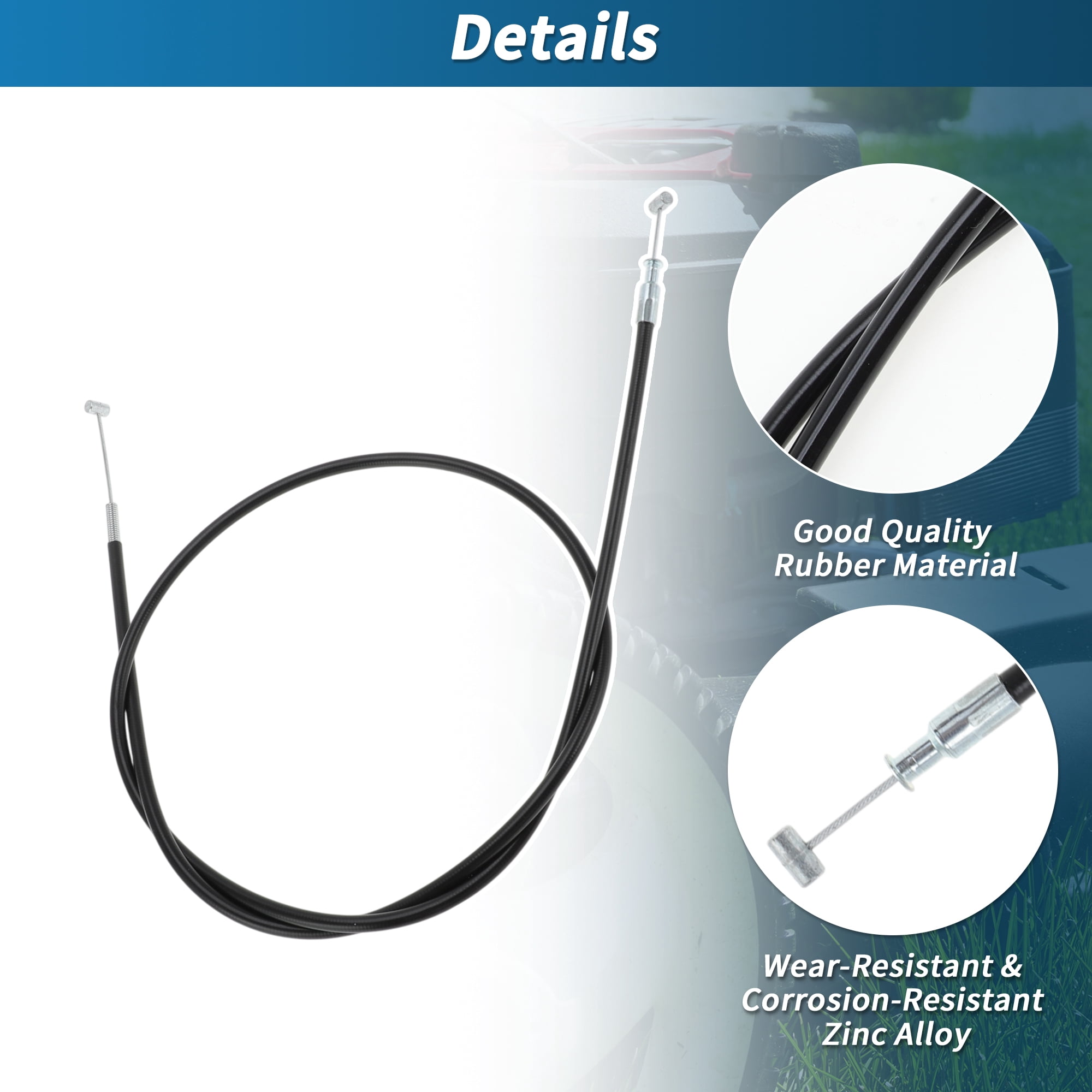 Unique Bargains Throttle Cable for Honda HRR216 HRR216K10 VYAA Lawn Mower