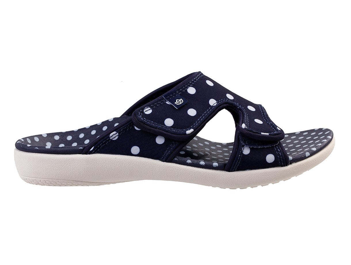 Spenco Kholo Polka Dot Women's Orthotic Slide Sandal