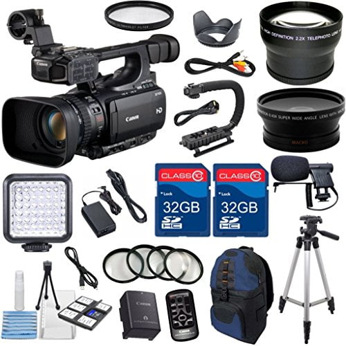 Canon XF100 Professional Camcorder with 10x HD Video lens, Compact