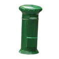 thumbnail image 2 of BELOVING 1/64 Miniature Scenes Realistic Painted Collectibles Layout Props Tiny Model Postbox Green, 2 of 9