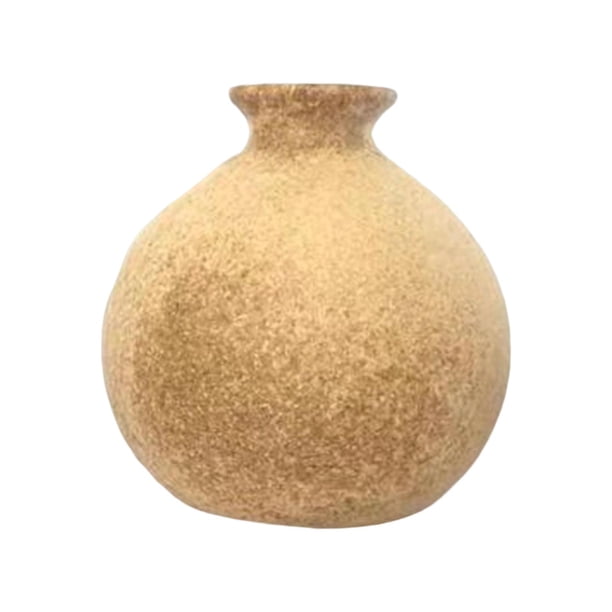 Jarrón de madera con forma de botella, florero para centro de mesa de boda, decoración de mesa para sala de estar Pequeño estilo B