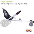 thumbnail image 3 of Hoverboard Accessories, Hoverboard Seat Attachment Fits Self Balancing Scooter Go Cart Frame (White), 3 of 5