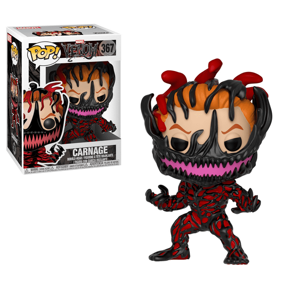 Funko POP Marvel Carnage Bobblehead Figure, Brown