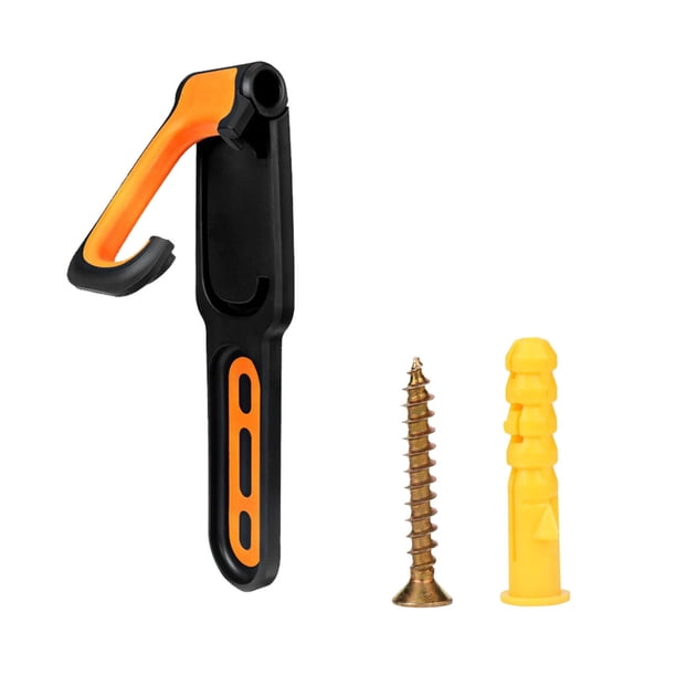 Soporte de pared para bicicleta Advancent ángulo ajustable color naranja