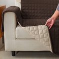 thumbnail image 3 of 2024 Pet Products Furniture Cover  Reversible Protector for Dogs & Cats  Chair  Navy/Gray, 3 of 5